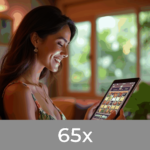 65x: Slots com Mega Jackpots, Dealers Ao Vivo e Jogos de Mesa